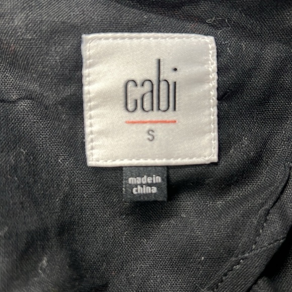 Cabi brand blazer. Black with red, green and blue plaid. “Holiday Blazer” - Picture 6 of 7